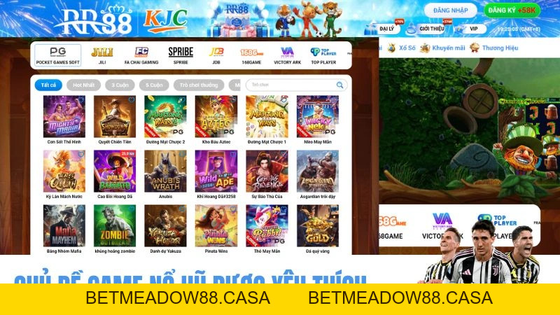 Nổ Hũ RR88 – Khám Phá Kho Game Slot Trực Tuyến Đa Dạng 2026 - BETMEADOW88