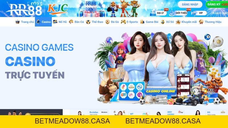 Casino RR88 – Trải Nghiệm Live Casino Người Thật Hấp Dẫn - BETMEADOW88