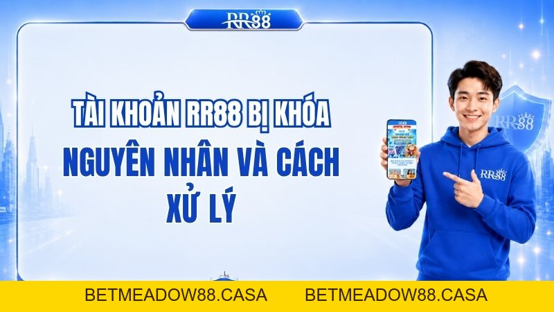 Tài Khoản RR88 Bị Khóa: Nguyên Nhân Và Cách Xử Lý - BETMEADOW88
