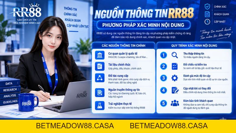 Nguồn Thông Tin RR88 – Phương Pháp Xác Minh Nội Dung - BETMEADOW88